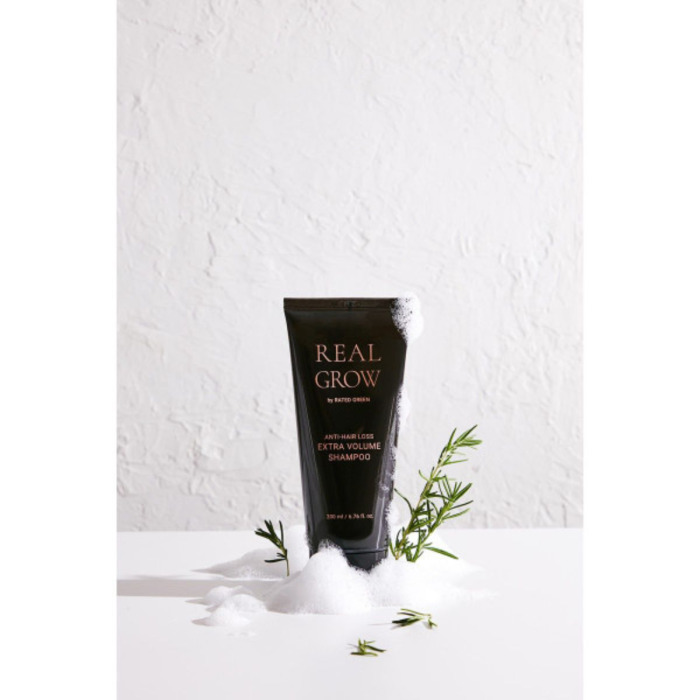 Шампунь для Объёма Волос и Профилактики Выпадения Rated Green Real Grow Anti Hair Loss Extra Volume Shampoo
