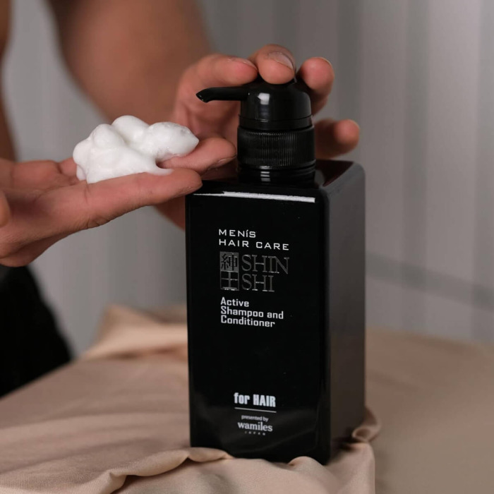 Тонизирующий Шампунь-Кондиционер для Мужчин SHINSHI Men's Hair Care Active Shampoo and Conditioner