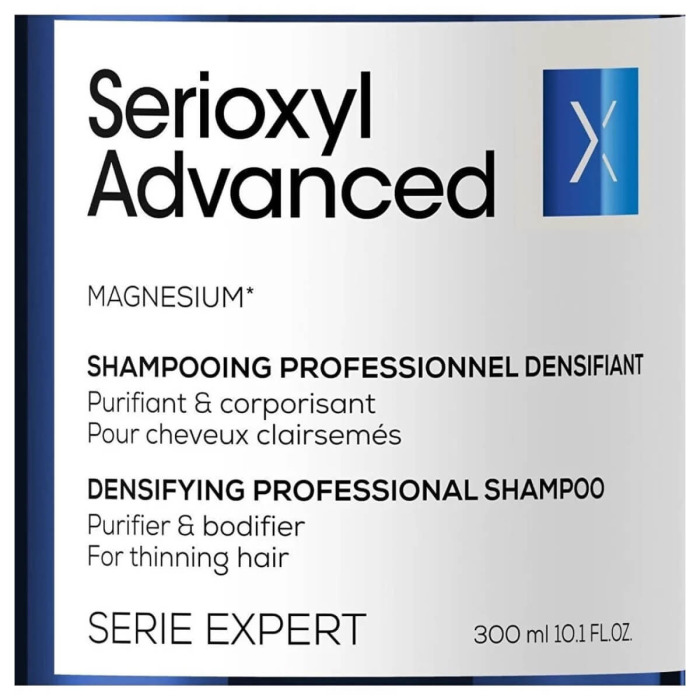 Профессиональный Шампунь для Укрепления Тонких Волос L'oreal Professionnel Serie Expert Serioxyl Advanced Densifying Professional Shampoo