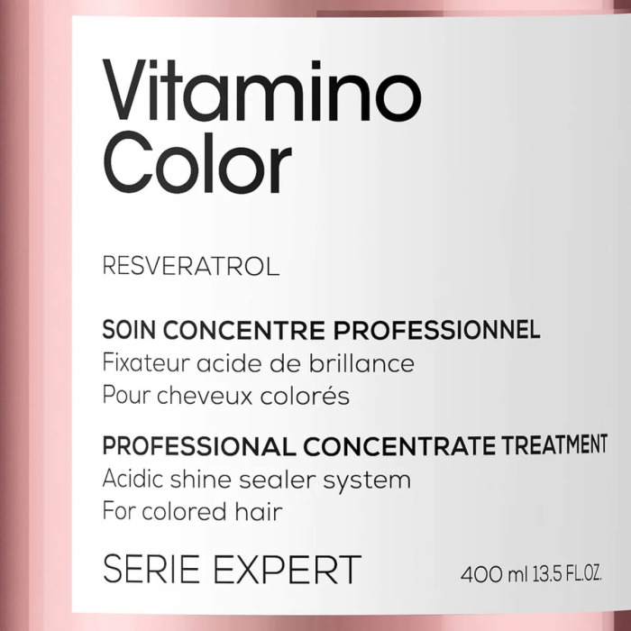 Молочко для Сияния Цвета Окрашенных Волос L'oreal Professionnel Serie Expert Vitamino Color Acidic Sealer Professionnel Concentrate Treatment 
