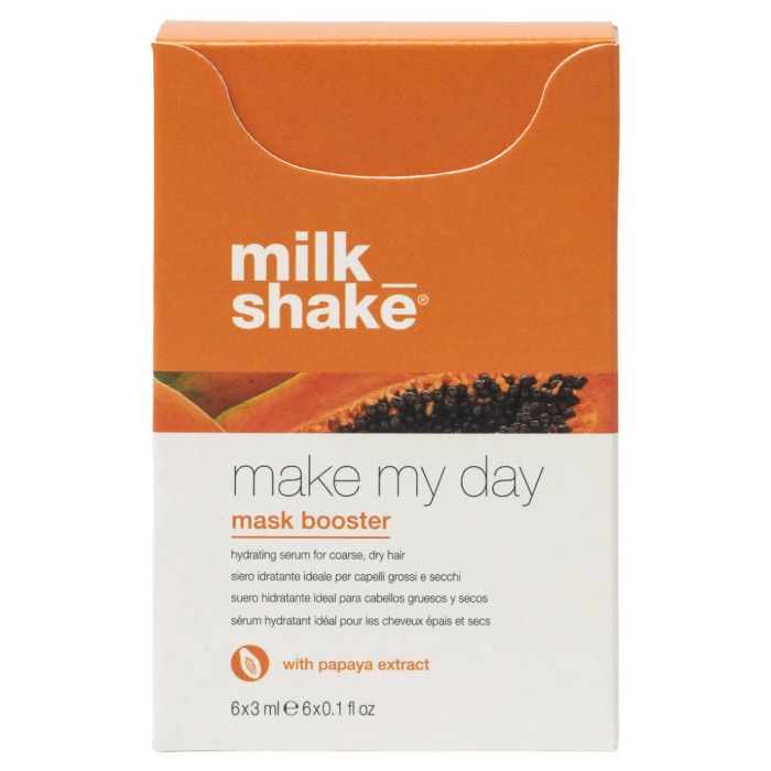 Увлажняющая Сыворотка для Волос с Экстрактом Папайи Milk Shake Make My Day Mask Booster Papaya