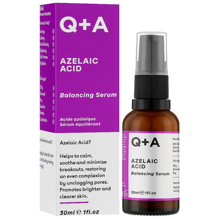 Сыворотка для Лица с Азелаиновой Кислотой Q+A Azelaic Acid Balancing Serum