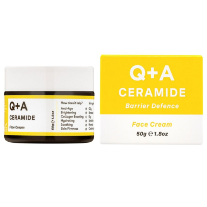 Защитный Крем для Лица с Церамидами Q+A Ceramide Barrier Defence Face Cream