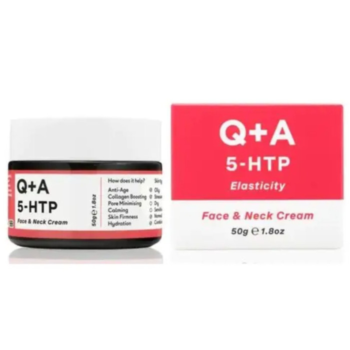 Крем для Лица и Шеи Q+A 5-HTP Face & Neck Cream
