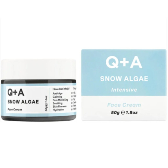 Крем для Лица со Снежной Водорослью Q+A Snow Algae Intensive Face Cream