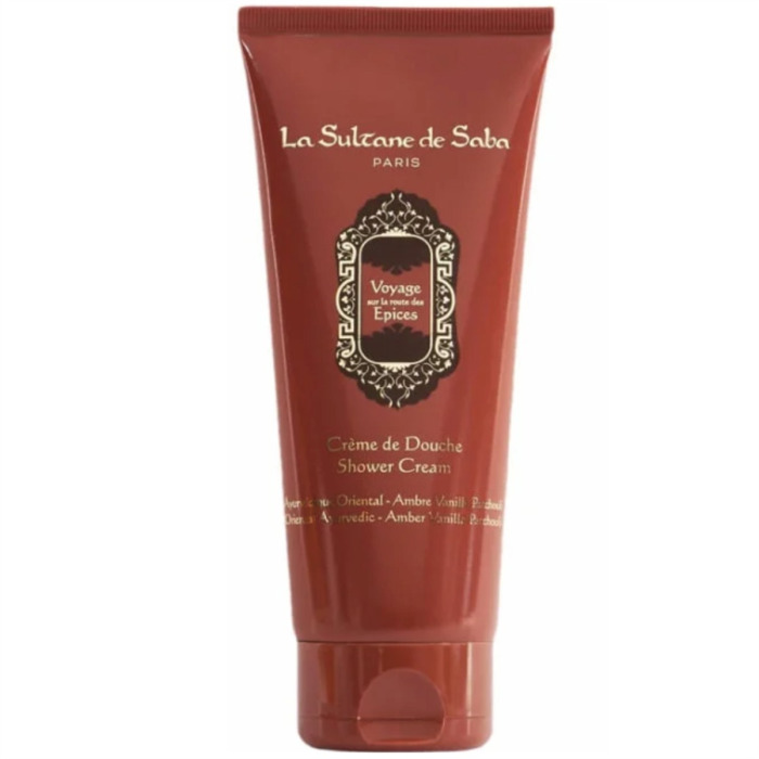 Крем-Гель для Душа Аюрведический La Sultane de Saba Voyage Epices Shower Cream Ayurvedic Amber Vanilla Patchouli