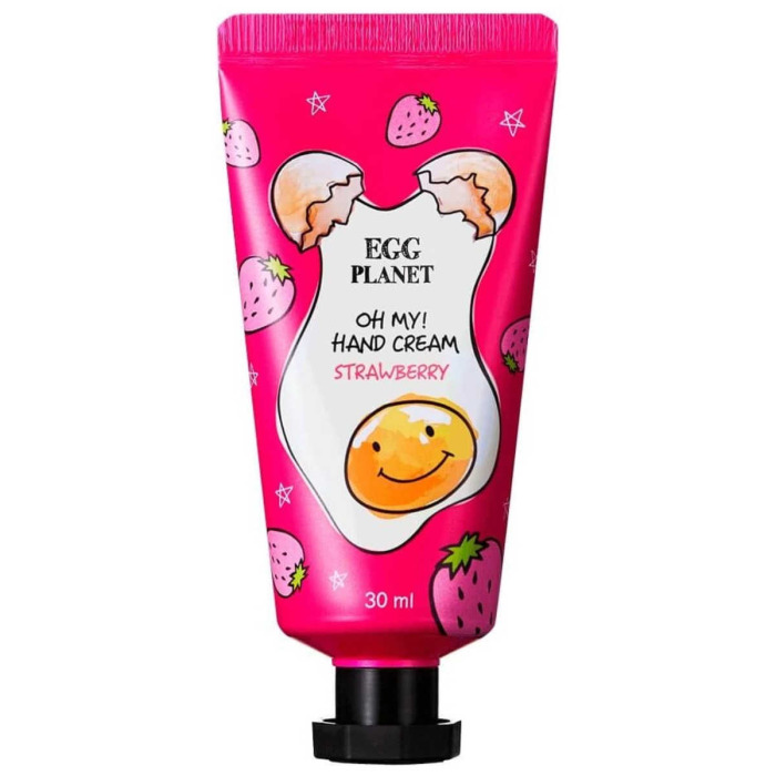 Крем для Рук с Ароматом Клубники Daeng Gi Meo Ri Egg Planet Strawberry Hand Cream