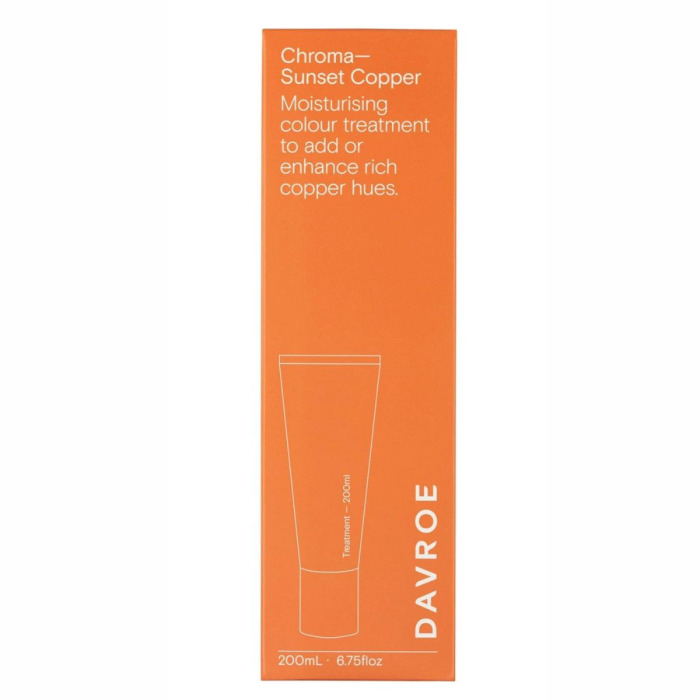 Тонирующий Бальзам для Волос DAVROE Chroma Colour Treatments Sunset Copper