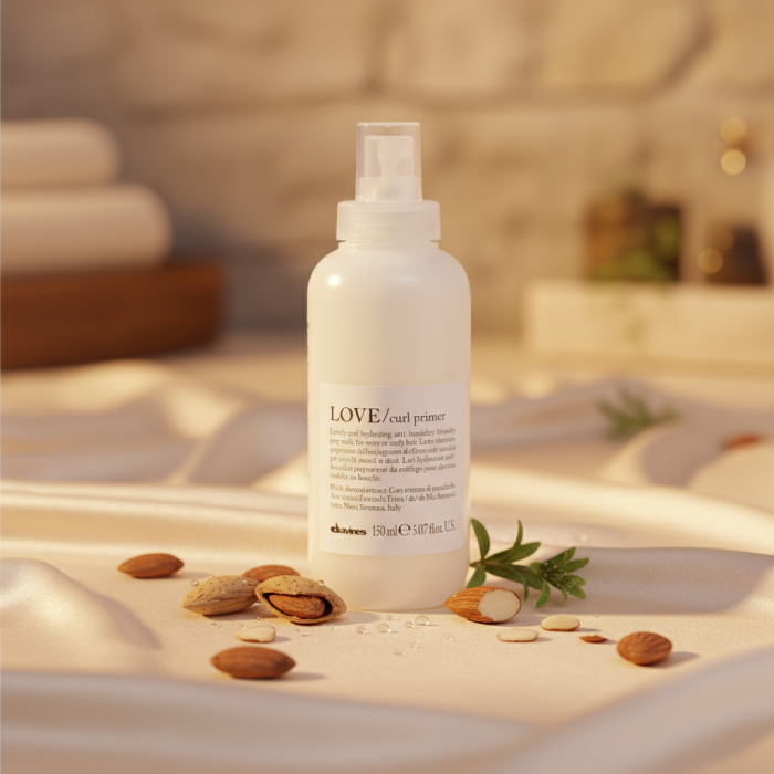 Увлажняющее Молочко для Волнистых и Кудрявых Волос Davines Love Curl Primer
