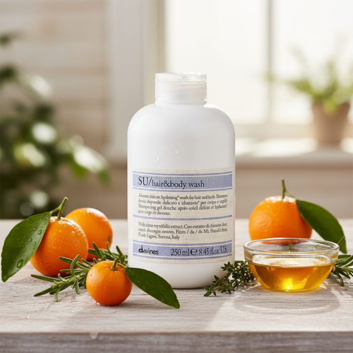Восстанавливающий Шампунь для Тела и Волос После Солнца Davines Su Hair And Body Wash