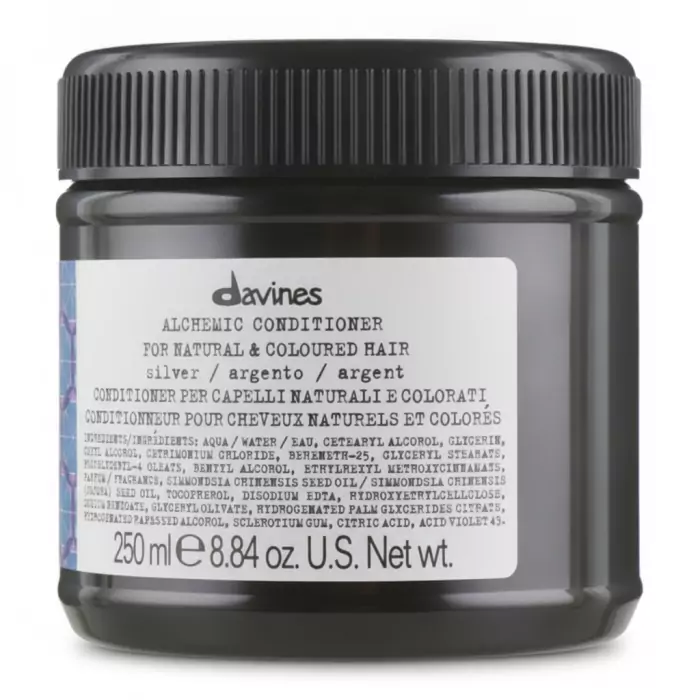 Кондиционер для Натуральных и Окрашенных Волос (Серебряный) Davines Alchemic Conditioner