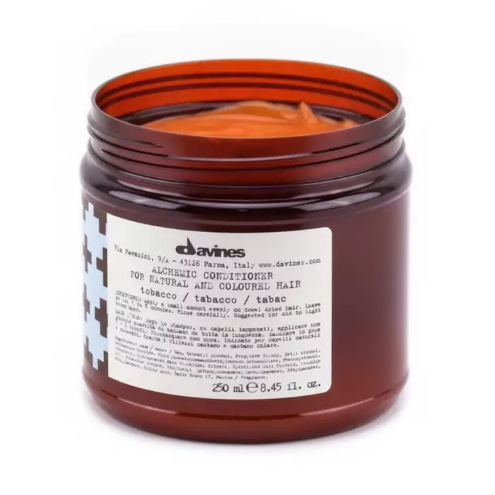 Кондиционер для Натуральных и Окрашенных Волос (Табак) Davines Alchemic Conditioner For Natural And Coloured Hair Tobacco