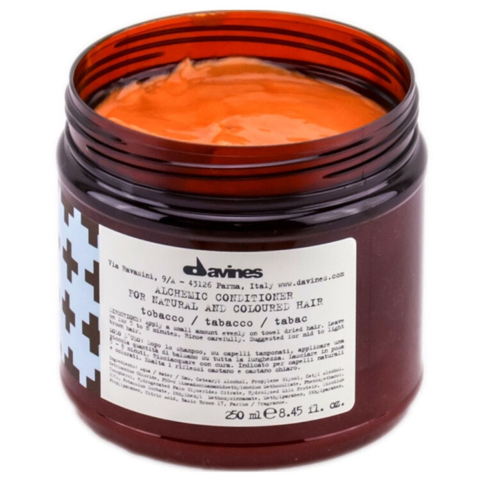 Кондиционер для Натуральных и Окрашенных Волос (Табак) Davines Alchemic Conditioner For Natural And Coloured Hair Tobacco