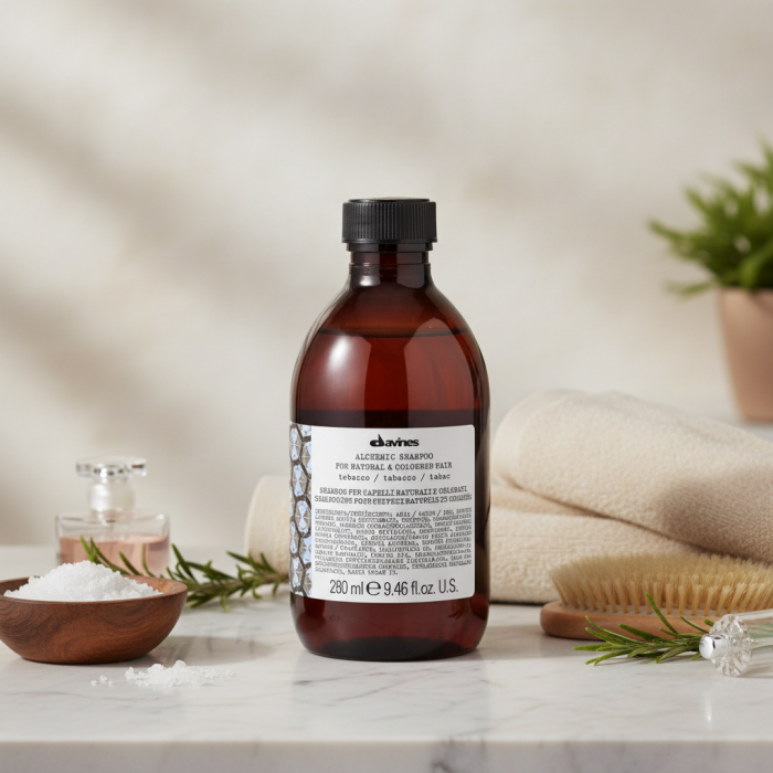 Шампунь для Натуральных и Окрашенных Волос (Табак) Davines Alchemic Shampoo