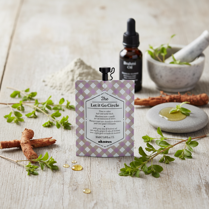 Маска для Восстановления Водного Баланса Davines The Let It Go Circle