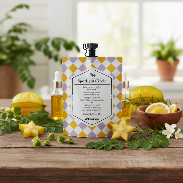 Маска для Максимального Блеска Волос Davines The Circle Chronicles The Spotlight Circle