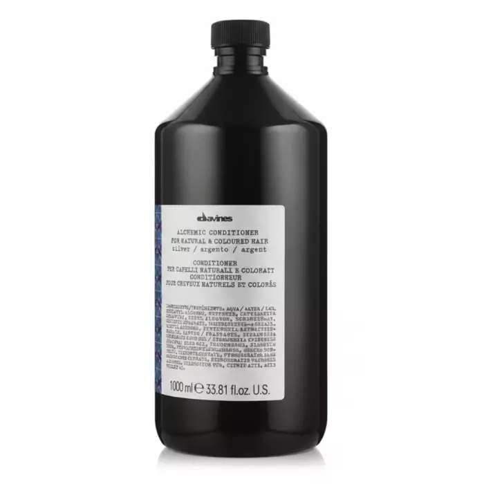 Кондиционер для Натуральных и Окрашенных Волос (Серебряный) Davines Alchemic Conditioner