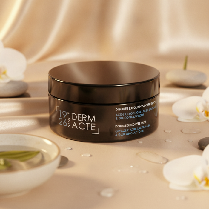 Двойные Пилинг-Патчи с Гликогелевой Кислотой Academie Derm Acte Double Sided Peel Pads