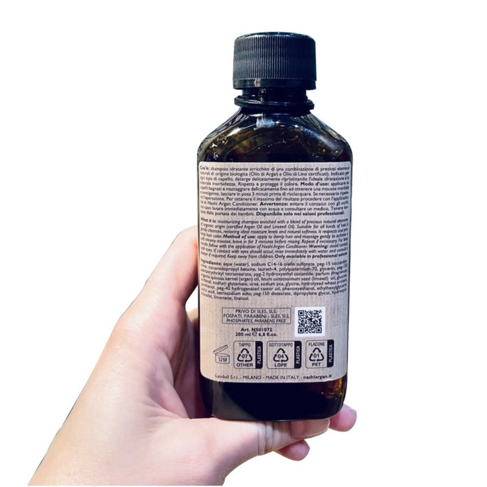 Шампунь для Всех Типов Волос Nashi Argan