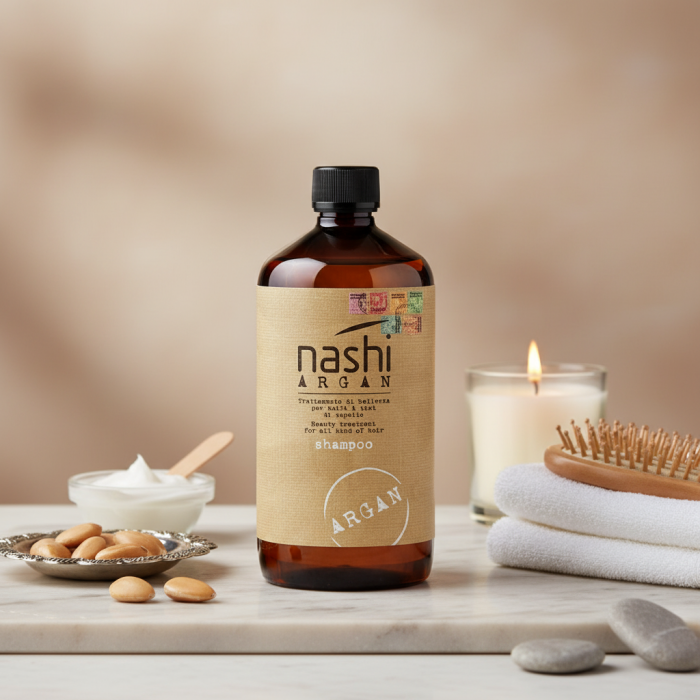 Шампунь для Всех Типов Волос Nashi Argan