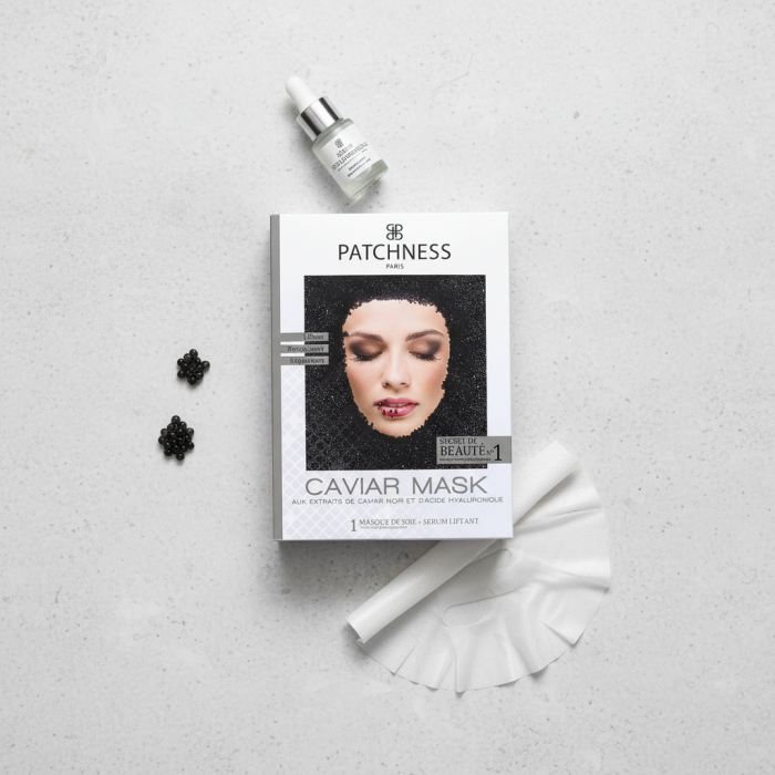 Маска для Лица с Экстрактом Черной Икры Patchness Caviar Mask