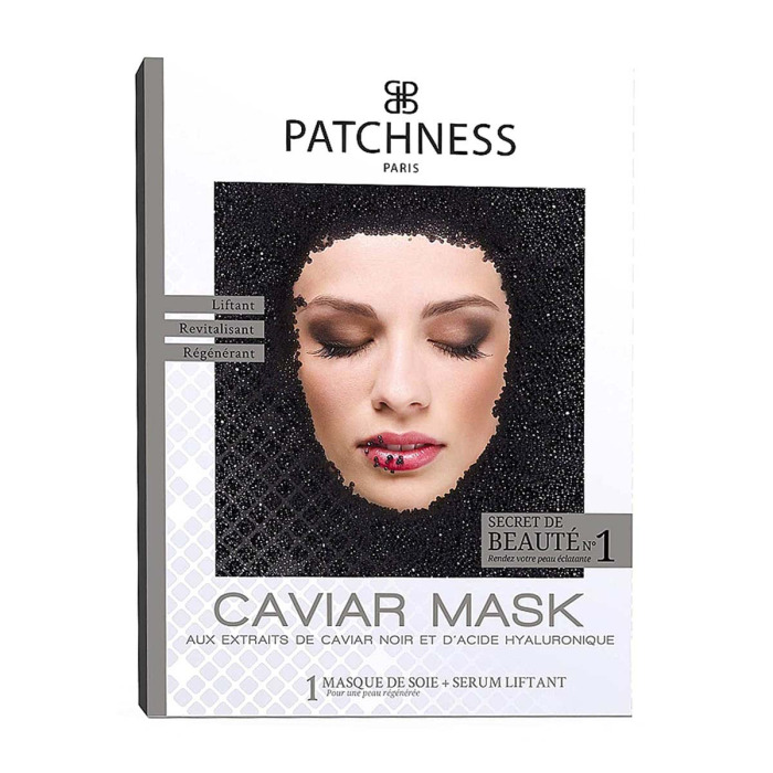 Маска для Лица с Экстрактом Черной Икры Patchness Caviar Mask