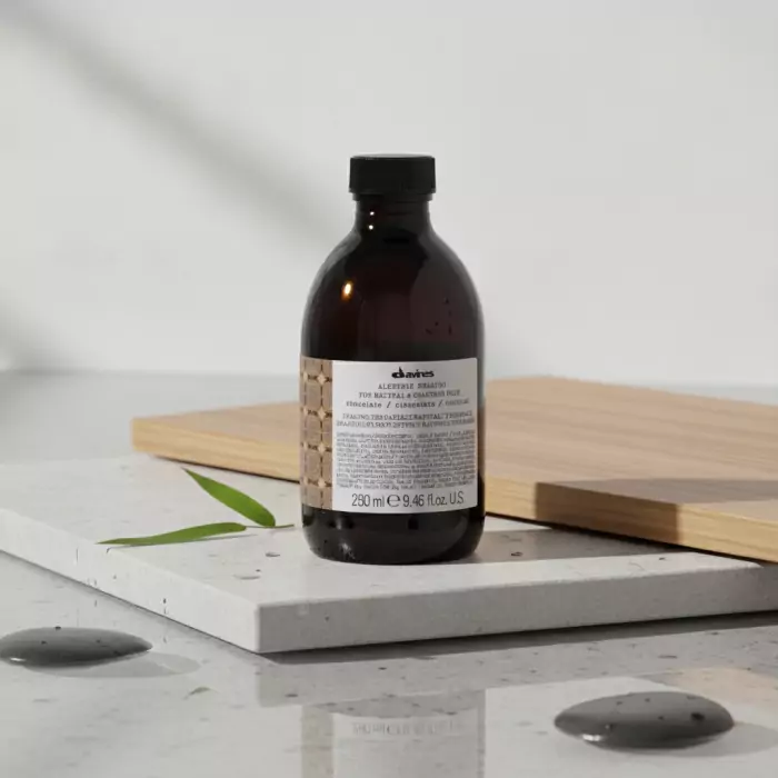 Шампунь для Натуральных и Окрашенных Волос (Шоколад) Davines Alchemic Shampoo for Natural and Coloured Hair Chocolate