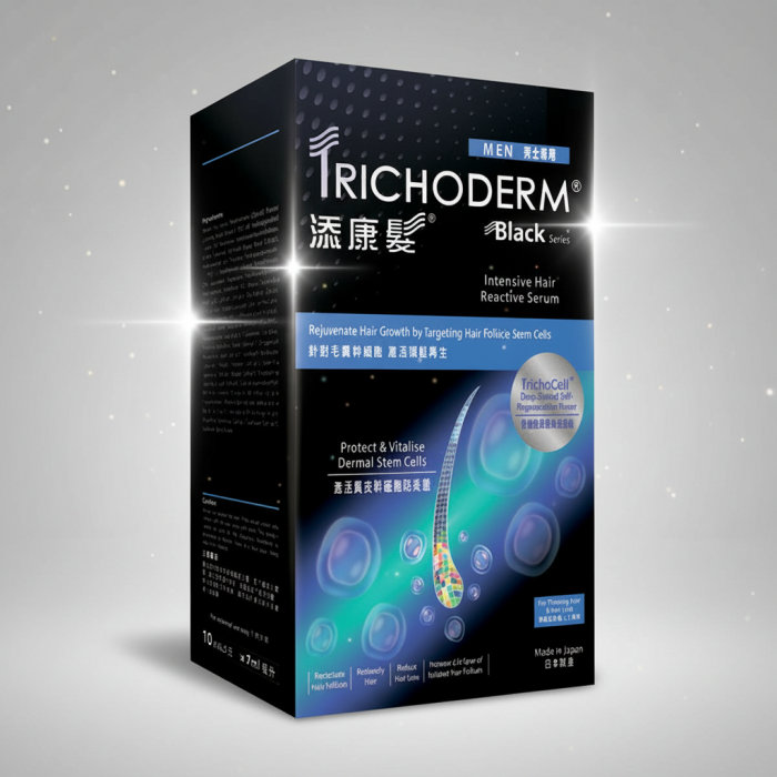 Интенсивная Восстанавливающая Сыворотка для Мужчин Против Выпадения Волос Trichoderm Black Men Intensive Serum