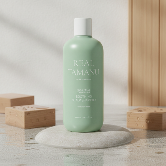 Успокаивающий Шампунь Rated Green Real Tamanu Cold Pressed Tamanu Oil Soothing Scalp Shampoo