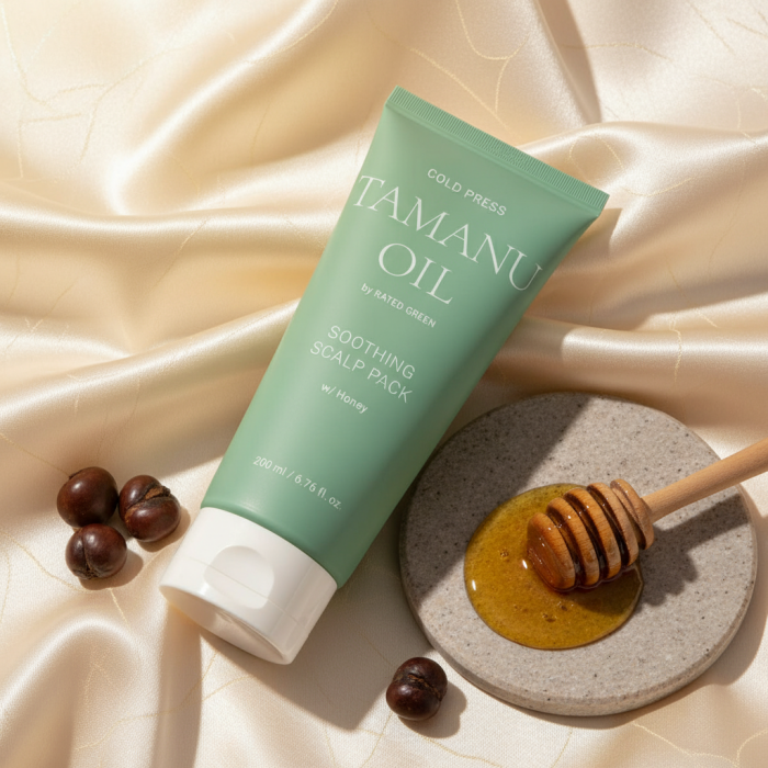 Маска Успокаивающая для Кожи Головы Rated Green Cold Press Tamanu Soothing Scalp Pack