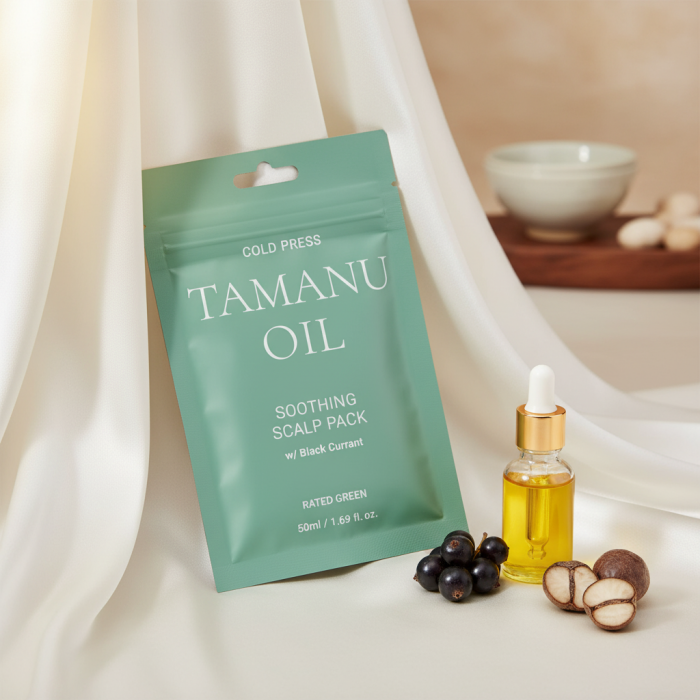 Успокаивающая Маска для Кожи Головы Rated Green Cold Press Tamanu Soothing Scalp Pack