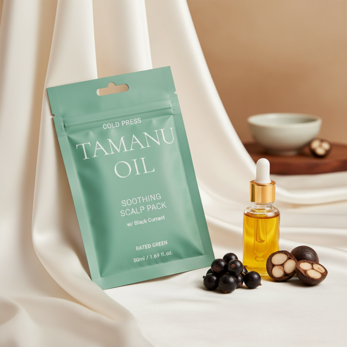 Успокаивающая Маска для Кожи Головы Rated Green Cold Press Tamanu Soothing Scalp Pack