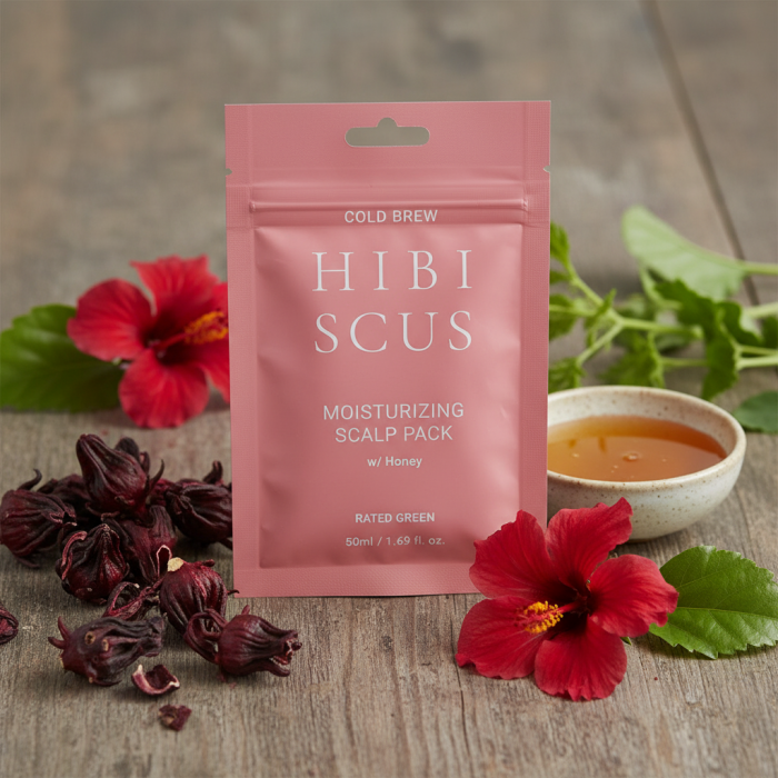 Увлажняющая Маска для Кожи Головы Rated Green Hibiscus Moisturizing Scalp Pack W/ Honey
