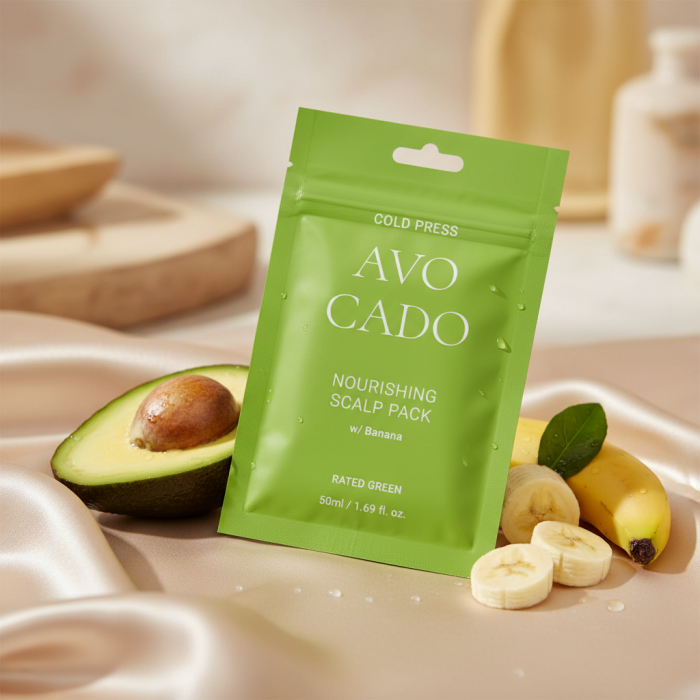 Питательная Маска для Кожи Головы Rated Green Avocado Nourishing Scalp Pack W/ Banana