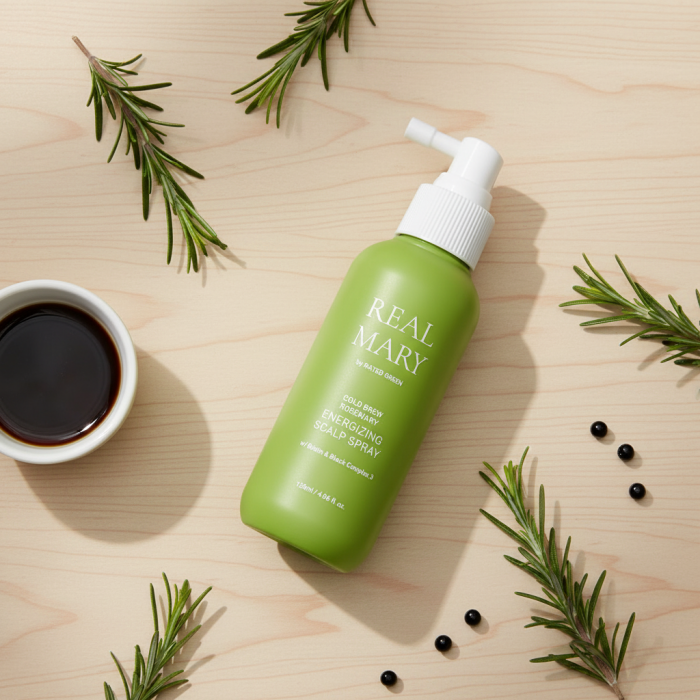 Энергетический Спрей для Кожи Головы с Розмарином Rated Green Real Mary Energizing Scalp Spray