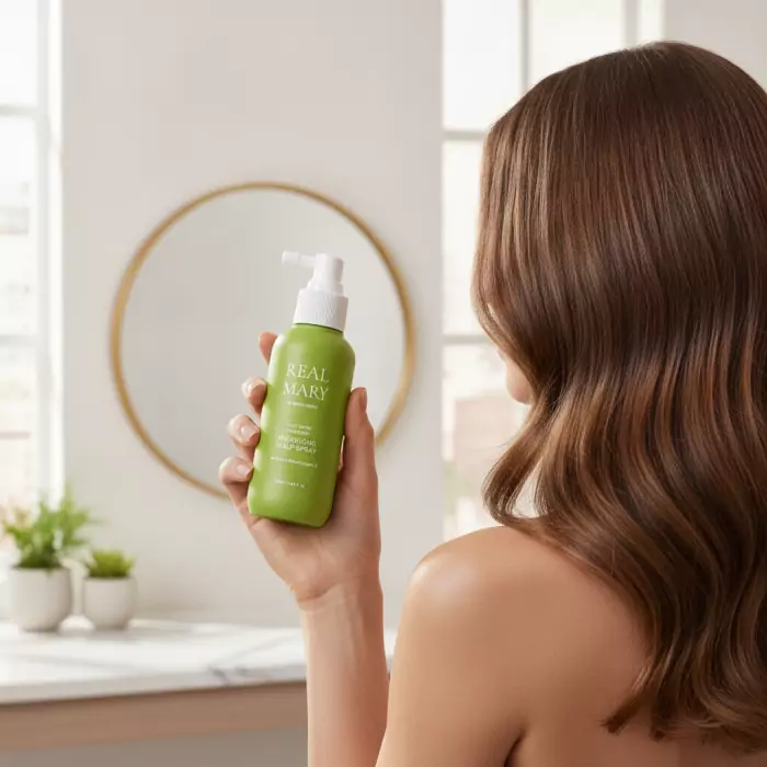 Энергетический Спрей для Кожи Головы с Розмарином Rated Green Real Mary Energizing Scalp Spray