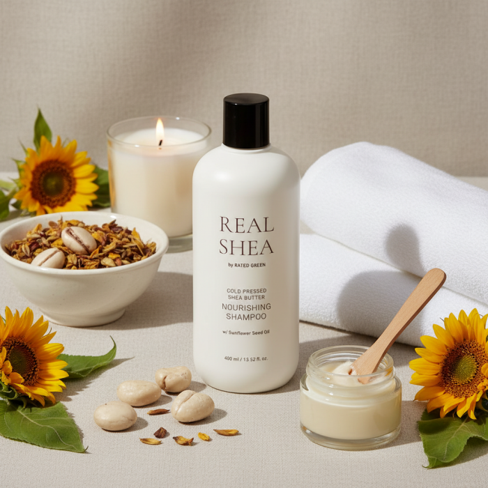 Питательный Шампунь с Маслом Ши Rated Green Real Shea Nourishing Shampoo
