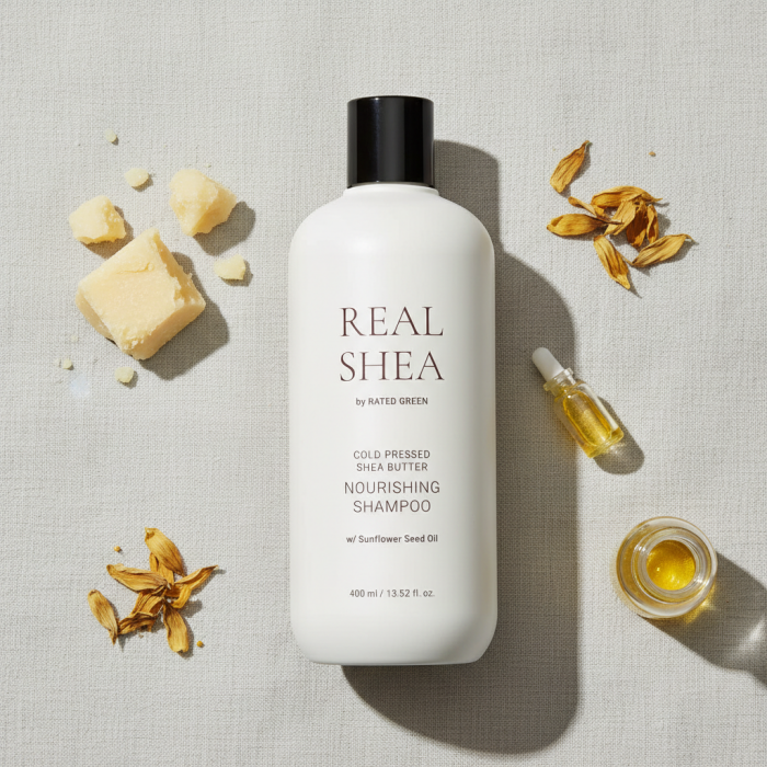 Питательный Шампунь с Маслом Ши Rated Green Real Shea Nourishing Shampoo