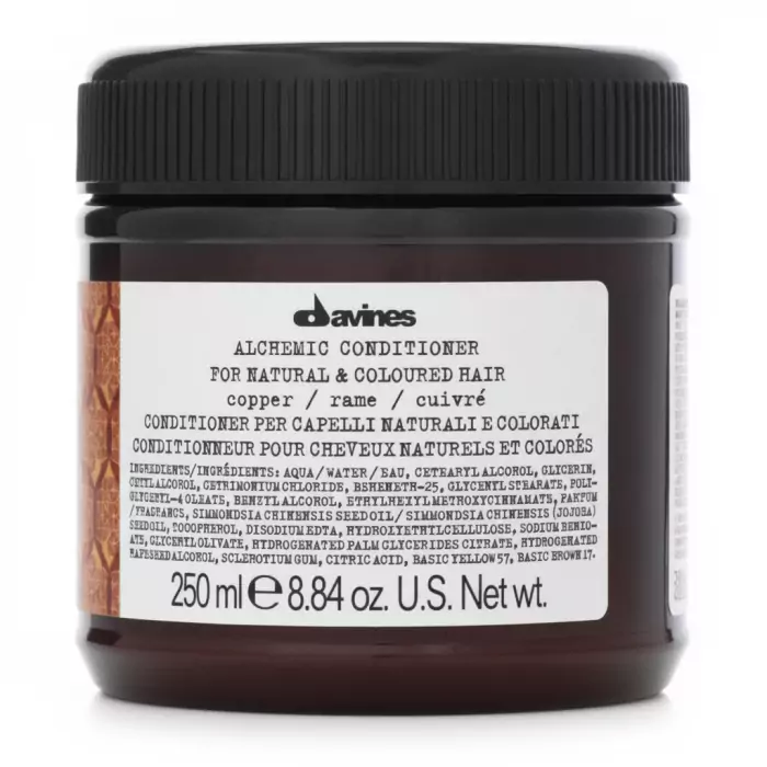 Кондиционер для Натуральных и Окрашенных Волос (медь) Davines Alchemic Conditioner