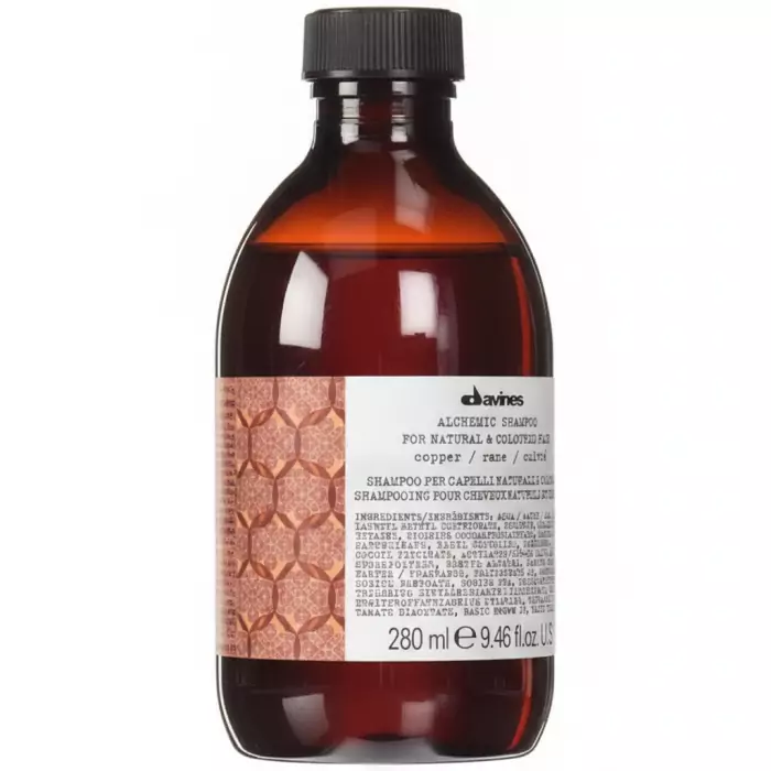 Шампунь для Натуральных и Окрашенных Волос (медь) Davines Alchemic Shampoo Copper