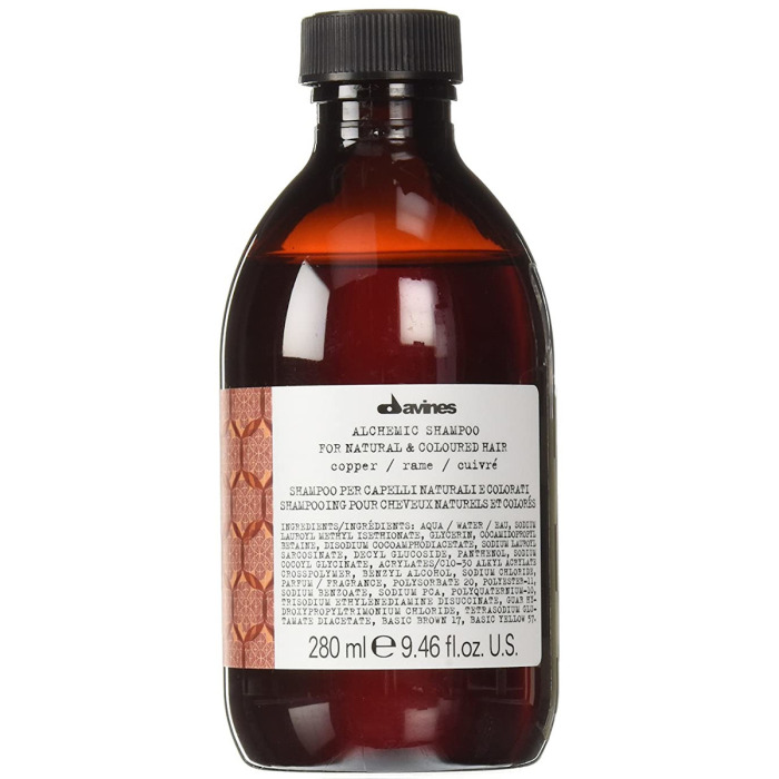 Шампунь для Натуральных и Окрашенных Волос (медь) Davines Alchemic Shampoo Copper
