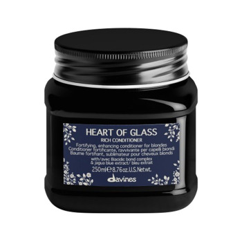 Питательный Кондиционер Поддерживающий цвет Волос Davines Heart of Glass Rich Conditioner