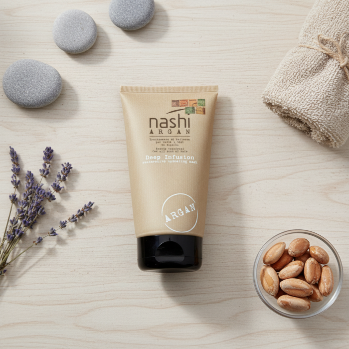 Маска для Волос «Глубокое Проникновение» Nashi Argan Deep Infusion Restorative Hydrating Mask