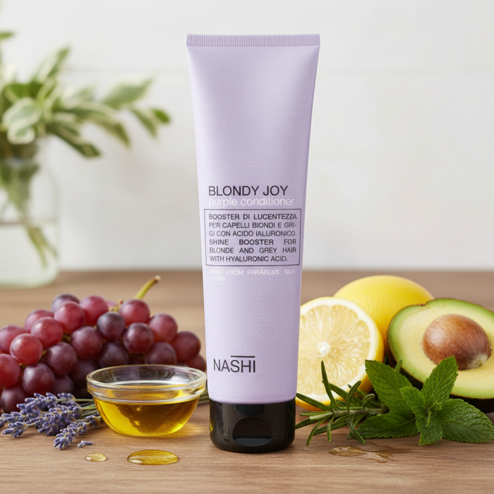 Кондиционер для Волос Антижелтый Nashi Blondy Joy Purple Conditioner