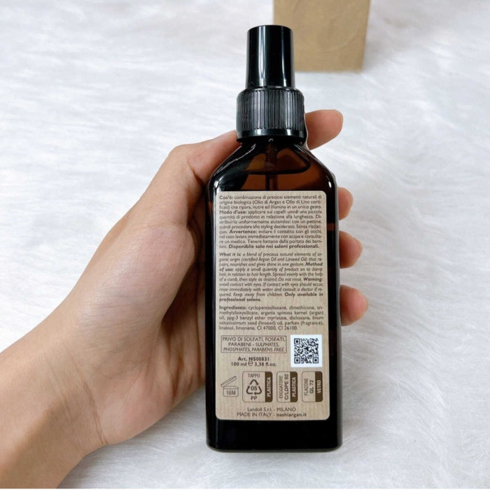 Масло Косметическое для Всех Типов Волос Nashi Argan