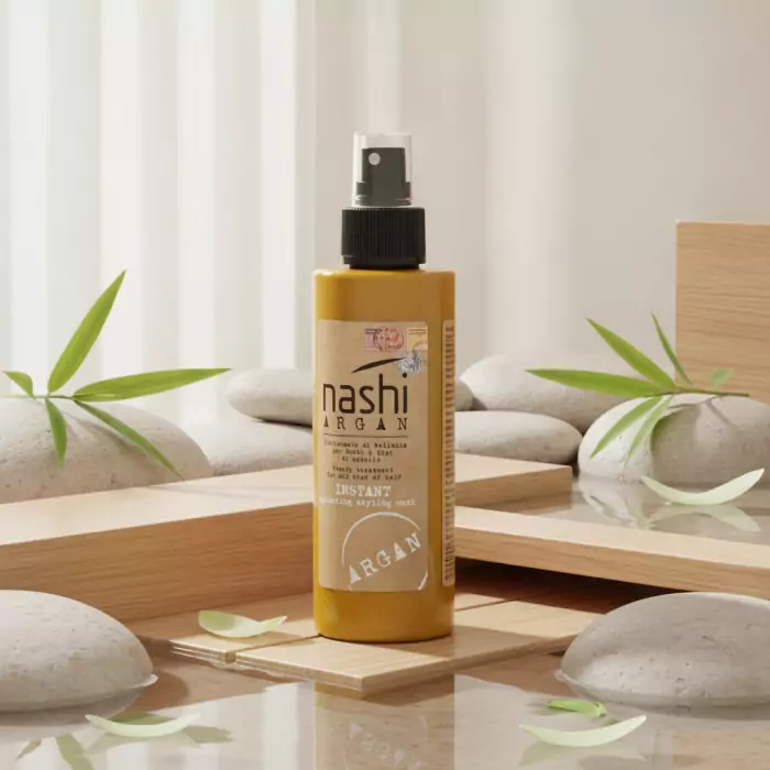 Несмываемая Маска-Спрей для Моментального Увлажнения Волос Nashi Argan Instant Hydrating Styling Mask
