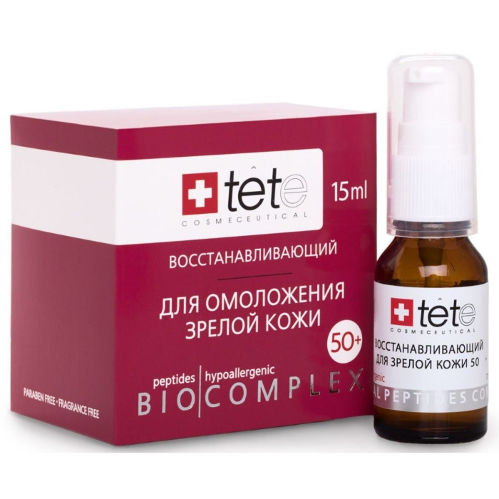 Восстанавливающий Биокомплекс для Возрастной Кожи Tete Cosmeceutical Biocomplex 50+