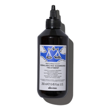 Очищающий Уход-Флюид для Волос и Кожи Головы Davines New Natural Tech Rebalancing Cleansing Treatment