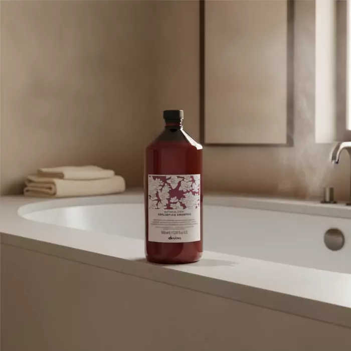 Уплотняющий Шампунь Davines Natural Tech Replumping Shampoo