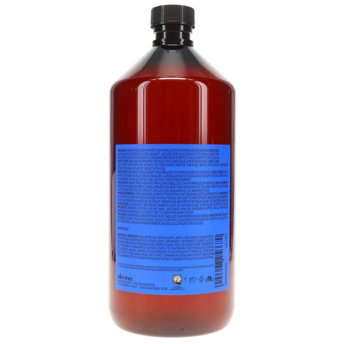 Балансирующий Шампунь для Волос Davines Natural Tech Rebalancing Shampoo